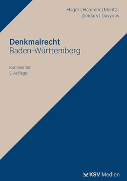 Abbildung von Hager / Hammer | Denkmalrecht Baden-Württemberg | 3. Auflage | 2023 | beck-shop.de