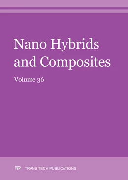 Abbildung von Al-Ahmed / Kim | Nano Hybrids and Composites Vol. 36 | 1. Auflage | 2022 | beck-shop.de