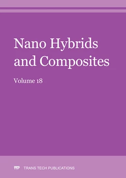 Abbildung von Al-Ahmed | Nano Hybrids and Composites Vol. 18 | 1. Auflage | 2017 | beck-shop.de