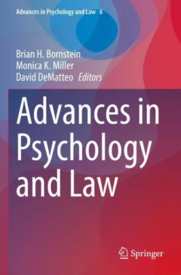Abbildung von Bornstein / Miller | Advances in Psychology and Law | 1. Auflage | 2023 | 6 | beck-shop.de