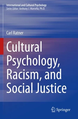 Abbildung von Ratner | Cultural Psychology, Racism, and Social Justice | 1. Auflage | 2023 | beck-shop.de