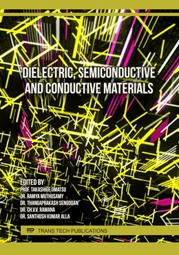 Abbildung von Omatsu / Muthusamy | Dielectric, Semiconductive and Conductive Materials | 1. Auflage | 2023 | beck-shop.de
