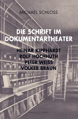 Abbildung von Schloss | Die Schrift im Dokumentartheater | 1. Auflage | 2023 | beck-shop.de