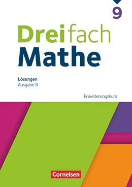Abbildung von Dreifach Mathe 9. Schuljahr. Erweiterungskurs - Lösungen zum Schulbuch | 1. Auflage | 2024 | beck-shop.de