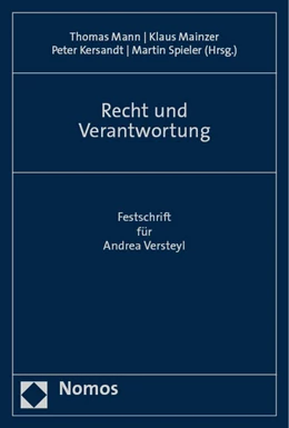 Abbildung von Mann / Mainzer | Recht und Verantwortung | 1. Auflage | 2023 | beck-shop.de