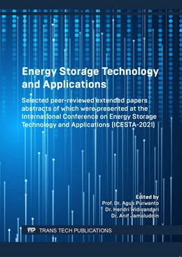 Abbildung von Purwanto / Widiyandari | Energy Storage Technology and Applications | 1. Auflage | 2022 | beck-shop.de