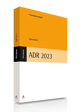 Abbildung von TÜV Media GmbH | ADR 2023 | 2. Auflage | 2023 | beck-shop.de