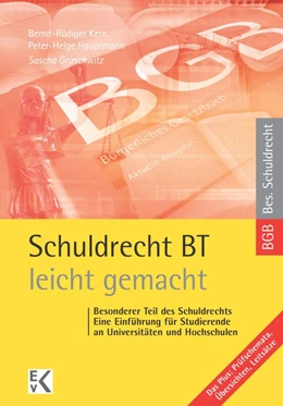 Abbildung von Gruschwitz / Kern | Schuldrecht BT - leicht gemacht. | 1. Auflage | 2014 | beck-shop.de