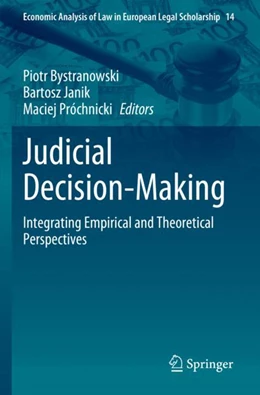 Abbildung von Bystranowski / Janik | Judicial Decision-Making | 1. Auflage | 2023 | 14 | beck-shop.de