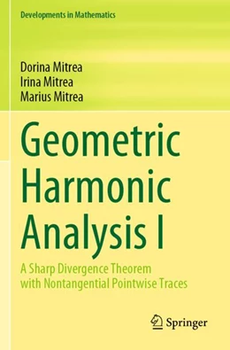Abbildung von Mitrea | Geometric Harmonic Analysis I | 1. Auflage | 2023 | 72 | beck-shop.de