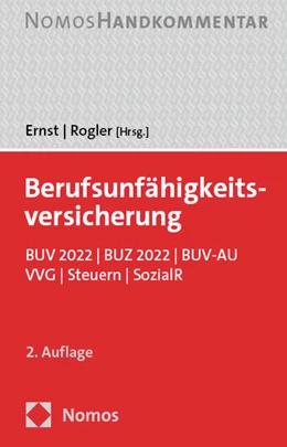 Abbildung von Ernst / Rogler (Hrsg.) | Berufsunfähigkeitsversicherung | 2. Auflage | 2024 | beck-shop.de