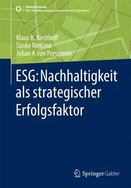 Abbildung von Kirchhoff / Niefünd | ESG: Nachhaltigkeit als strategischer Erfolgsfaktor | 1. Auflage | 2024 | beck-shop.de