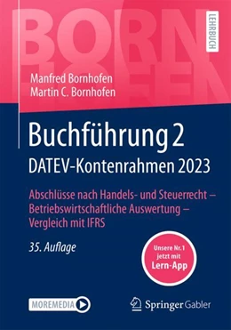 Abbildung von Bornhofen | Buchführung 2 DATEV-Kontenrahmen 2023 | 35. Auflage | 2024 | beck-shop.de