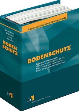 Abbildung von Rosenkranz / Bachmann | Bodenschutz | 1. Auflage | 2019 | beck-shop.de