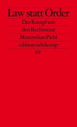 Abbildung von Pichl | Law statt Order | 1. Auflage | 2024 | beck-shop.de