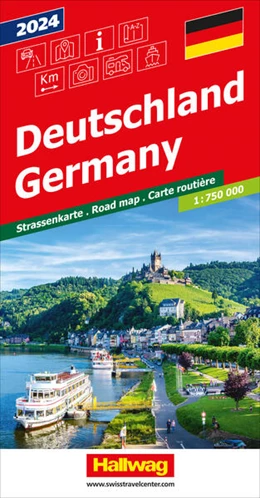 Abbildung von Deutschland 2024 Strassenkarte 1:750 000 | 7. Auflage | 2023 | beck-shop.de