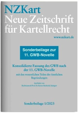 Abbildung von NZKart Heft 10/2023 mit Sonderbeilage zur 11. GWB-Novelle | 1. Auflage | 2023 | beck-shop.de