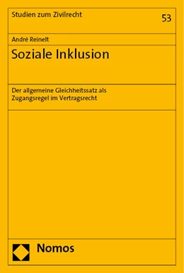 Abbildung von Reinelt | Soziale Inklusion | 1. Auflage | 2023 | beck-shop.de