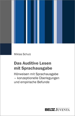 Abbildung von Schulz | Auditives Lesen | 1. Auflage | 2024 | beck-shop.de
