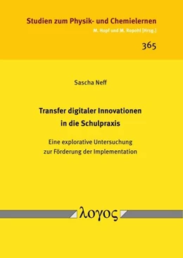Abbildung von Neff | Transfer digitaler Innovationen in die Schulpraxis | 1. Auflage | 2023 | 365 | beck-shop.de