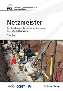 Abbildung von Rohrleitungsbauverband e. V. | Netzmeister | 5. Auflage | 2023 | beck-shop.de