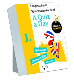Abbildung von Langenscheidt Sprachkalender Englisch A Quiz a Day 2025 | 1. Auflage | 2024 | beck-shop.de