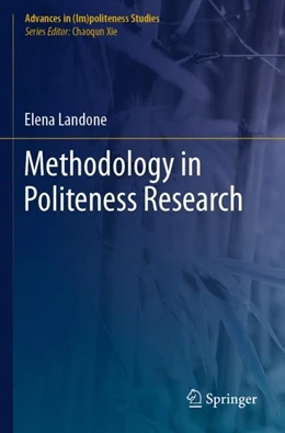 Abbildung von Landone | Methodology in Politeness Research | 1. Auflage | 2023 | beck-shop.de