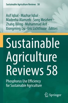 Abbildung von Iqbal / Alamzeb | Sustainable Agriculture Reviews 58 | 1. Auflage | 2023 | 58 | beck-shop.de