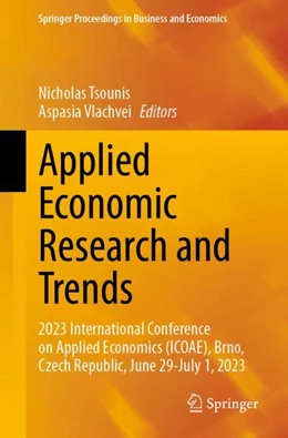 Abbildung von Tsounis / Vlachvei | Applied Economic Research and Trends | 1. Auflage | 2024 | beck-shop.de