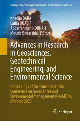 Abbildung von Baba / Ouadif | Advances in Research in Geosciences, Geotechnical Engineering, and Environmental Science | 1. Auflage | 2023 | beck-shop.de