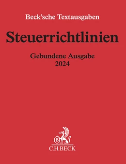 Abbildung von Steuerrichtlinien Gebundene Ausgabe 2024 | 1. Auflage | 2024 | beck-shop.de