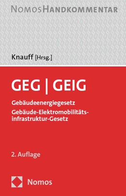 Abbildung von Knauff (Hrsg.) | GEG - GEIG | 2. Auflage | 2024 | beck-shop.de