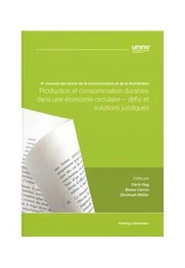 Abbildung von Carron / Müller | 4e Journée des droits de la consommation et de la distribution | 1. Auflage | 2023 | beck-shop.de