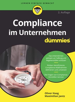 Abbildung von Haag / Jantz | Compliance im Unternehmen für Dummies | 2. Auflage | 2024 | beck-shop.de