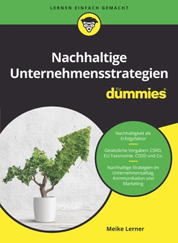 Abbildung von Lerner | Nachhaltige Unternehmensstrategien für Dummies | 1. Auflage | 2024 | beck-shop.de