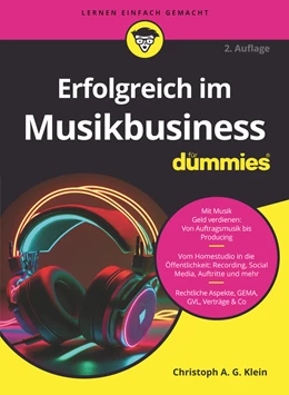 Abbildung von Klein | Erfolgreich im Musikbusiness für Dummies | 2. Auflage | 2024 | beck-shop.de
