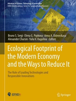 Abbildung von Sergi / Popkova | Ecological Footprint of the Modern Economy and the Ways to Reduce It | 1. Auflage | 2024 | beck-shop.de