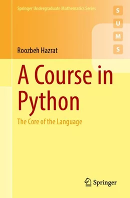 Abbildung von Hazrat | A Course in Python | 1. Auflage | 2024 | beck-shop.de