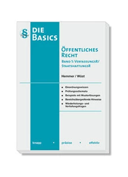 Abbildung von Hemmer / Wüst | Basics Öffentliches Recht I | 9. Auflage | 2023 | beck-shop.de