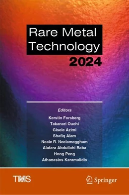 Abbildung von Forsberg / Ouchi | Rare Metal Technology 2024 | 1. Auflage | 2024 | beck-shop.de