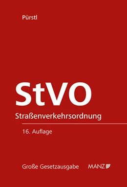 Abbildung von Pürstl | Straßenverkehrsordnung StVO | 16. Auflage | 2023 | beck-shop.de