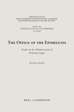Abbildung von Qandeil | The Office of the Epimeletes | 1. Auflage | 2024 | beck-shop.de