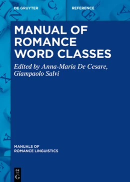 Abbildung von De Cesare / Salvi | Manual of Romance Word Classes | 1. Auflage | 2024 | 36 | beck-shop.de