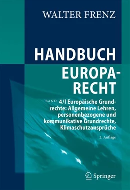 Abbildung von Frenz | Handbuch Europarecht | 2. Auflage | 2024 | beck-shop.de