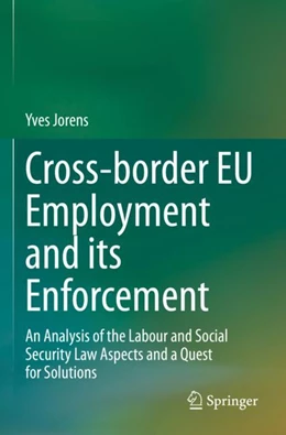 Abbildung von Jorens | Cross-border EU Employment and its Enforcement | 1. Auflage | 2023 | beck-shop.de
