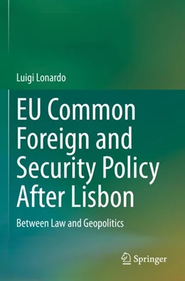 Abbildung von Lonardo | EU Common Foreign and Security Policy After Lisbon | 1. Auflage | 2023 | beck-shop.de