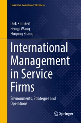 Abbildung von Klimkeit / Wang | International Management in Service Firms | 1. Auflage | 2024 | beck-shop.de