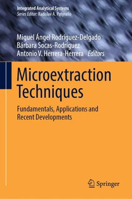 Abbildung von Rodríguez-Delgado / Socas-Rodríguez | Microextraction Techniques | 1. Auflage | 2024 | beck-shop.de