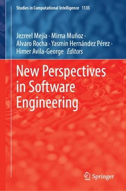 Abbildung von Mejía / Muñoz | New Perspectives in Software Engineering | 1. Auflage | 2024 | 1135 | beck-shop.de