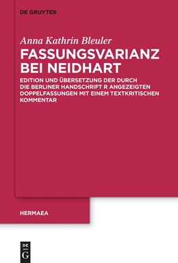 Abbildung von Bleuler | Fassungsvarianz bei Neidhart | 1. Auflage | 2023 | beck-shop.de